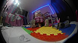 Oso de peluche con camara oculta no puedo creer lo que hace mi hermana