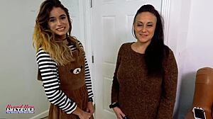 Big titted inked Pamela Morrison gypsy fingers her twat and gives a wet BJ