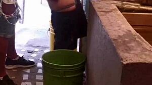 El Primo Me Folla El Culo Hasta Que Deja Su Leche Dentro Cuando Estoy Lavando Mi Ropa