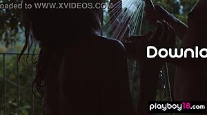 czech milf and a petite 18+ lesbian teen 18+ elilith noir head to the bath together