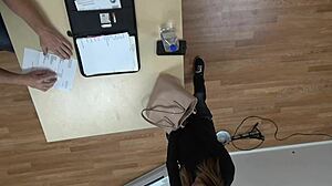 mandy mynxx gets recast as skinny slut choking on cock and gagging deeply