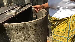 Her Big Natural Tits Drive Me Crazy During Outdoor Anal Fucking