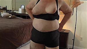 Compilation of Black Cock Jerking Creampie on Bbw Ass