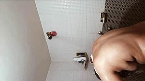 extreme bathroom sex with lots of hardcore fucking