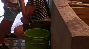 El Primo Me Folla El Culo Hasta Que Deja Su Leche Dentro Cuando Estoy Lavando Mi Ropa