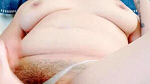 so i'm this super horny woman who loves feeling huge cocks and giant dildos deep inside for squirting pleasure, big natural tits bouncing in homemade solo