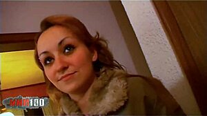 Krystal Wallas French Beurette Gets Intense Rough Fucking On Remastered Sofa