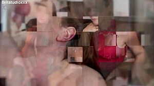 Gorgeous british 18 year old sucks cock plays with cum swallows and gets facial