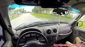 So you think you can handle deepthroating my cock like this busty amateur teen? She's bending over for rough doggystyle and missionary in hidden cam pov action.