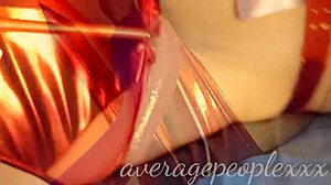 bbw milf grabs her toy for wet pussy play then gets licked to orgasm with creampie finish