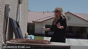 Milf Turns Lesbian Fight into Angry Fuck