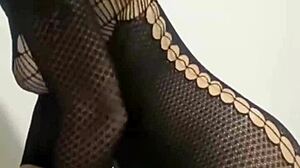 latina redhead maid in tight dress teases with natural tits brazilian homemade