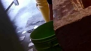 El Primo Me Folla El Culo Hasta Que Deja Su Leche Dentro Cuando Estoy Lavando Mi Ropa