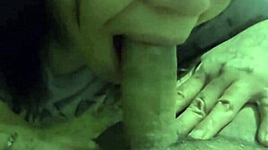 deepthroat session with latina milf couple ending in creampie cum in mouth 😈