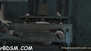 Sadomasochism Master Binds Horny Slut for Rough Sucking and Nasty Cock Fucking in Bdsm Contest