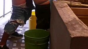 El Primo Me Folla El Culo Hasta Que Deja Su Leche Dentro Cuando Estoy Lavando Mi Ropa