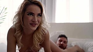 Hot milf cory chase rewards husband quinton james with sexy threesome including cherry kiss bent over in doggystyle