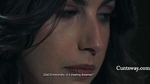 The Piano Sets Scene For Scarlett Mae And Chanel Camryn's Passionate Cunilingus