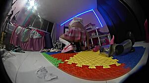 Oso de peluche con camara oculta no puedo creer lo que hace mi hermana