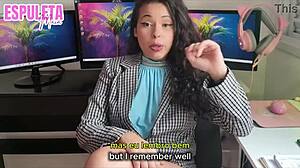 naughty boss guides pov handjob meeting