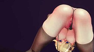 Hey, check out this bitch knight doing an mmd dance with big moves.