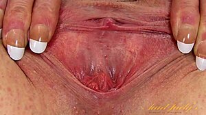 Busty Milf Jade's TIGHT Pussy in Classic Auntjudys Retro Scene with Big Natural Tits