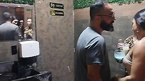 Oh god, Lene gave her ass to that hung guy in the swing party bathroom... she took all his cum in her mouth, licking every last drop!