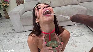 Double penetration for Conny Peython in Latina anal with deep balls action!