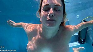 Whoa, that underwater fuck led to golden shower facial on australian chick