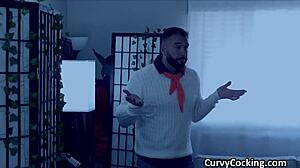 Velmas Big Tit Bouncing Riding Big Cock In Cosplay!