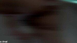 So this brunette stuffs a super huge dildo deep into her loose asshole for intense squirting orgasms.