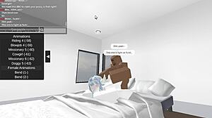 Oh my god! Fucking that random slut with monster cock in Roblox condo scene!
