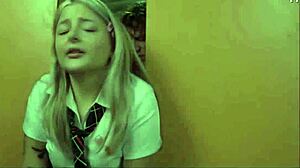 Jill Taylor and Rion King caught in elevator as freeuse cute teen 18+ gets fucked