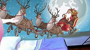 Preview Of Festive Tease For Santa With Agarabas And Olpr