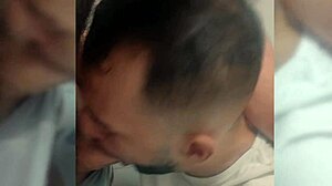 Amateur Gay Brazilian Gets Paid For Bareback Blowjob In Public Toilet Fetish