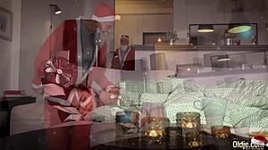 Santa Fucks A Pretty Little Redhead In Her Sweet Tight Pussy For Xmas