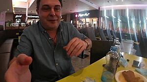 Andrea Diprè interviewed a young Czech woman during her extreme public nudity display in Prague.