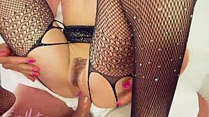 eva myst takes creampie without condom in her perfect trimmed hairy pussy