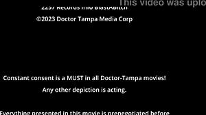 michelle anderson got a deep creampie in missionary with vibrator play and moaning. close-up shots showed her spreading in latex gloves.