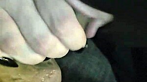 goth girl offers sensual blowjob and swallows cum until gagging