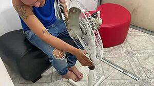 Me follo a mi vecina colombiana after deepthroat blowjob and anal in hot bisexual pov action.