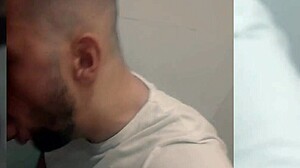 Amateur Gay Brazilian Gets Paid For Bareback Blowjob In Public Toilet Fetish