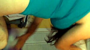 Asian Riding Fat Dick Latino With Blowjob