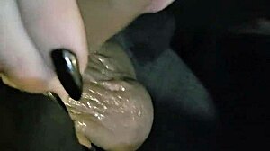 goth girl offers sensual blowjob and swallows cum until gagging