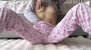 multiple squirt orgasms from fingering my hairy pussy