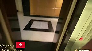 Johntronx - Asian Maid Hints at Desire for Internal Cum in Her Tight Space