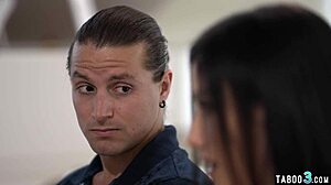 Cheater milf wife Jennifer White gets roughly fucked by her big-cocked neighbor in a taboo encounter.