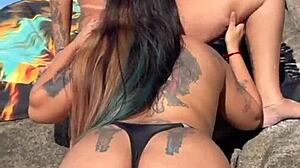 I feel so passionate kissing and flashing pierced nipples with my friend seeking big black cock while husbands drink