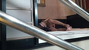 I felt devastated catching my whore wife with big ass cheating bareback with my step brother on hidden cam.