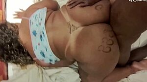 Chubby Ebony BBW Takes Bareback Anal From Monster Big Black Cock In Homemade Scene